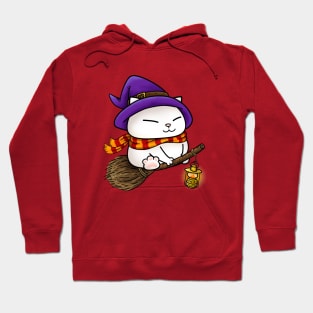 Halloween Cat Witch Kitty Hoodie